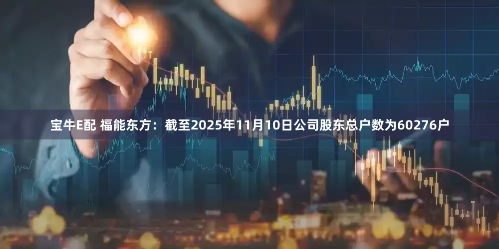 宝牛E配 福能东方：截至2025年11月10日公司股东总户数为60276户